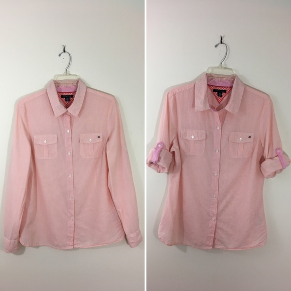 Tommy Hilfiger Tops - Tommy Hilfiger button down shirt Size L